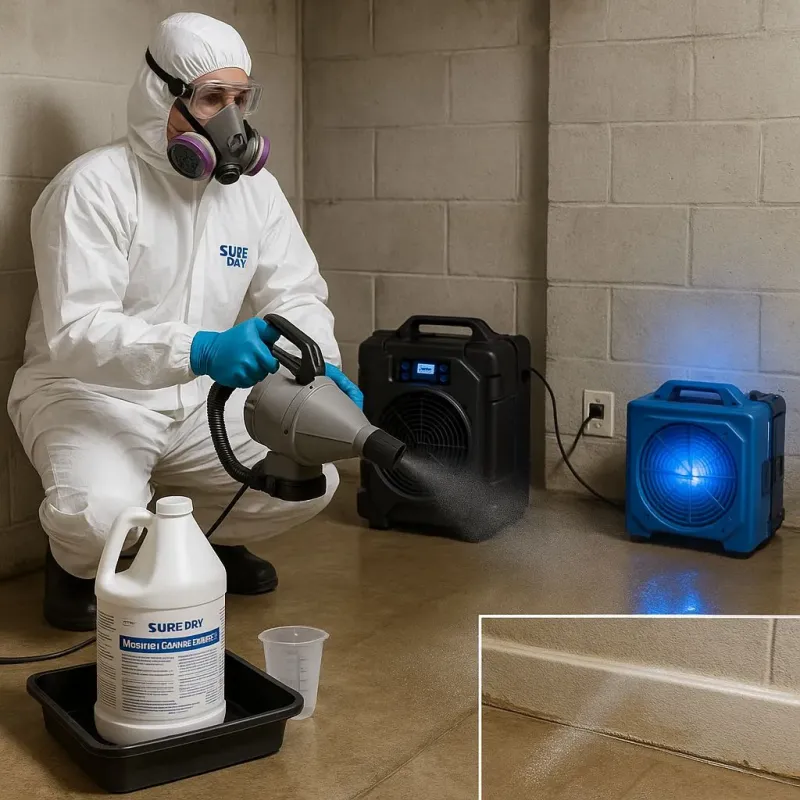 Sanitization and Odor Removal process in Thompson, ND