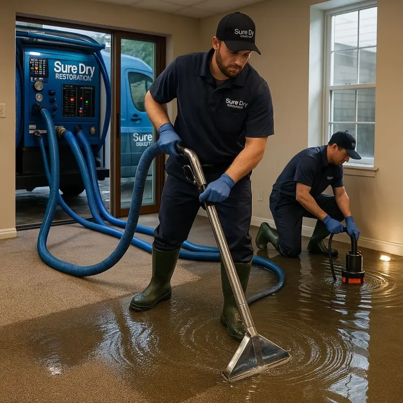 Water Extraction and Removal process in Thompson, ND